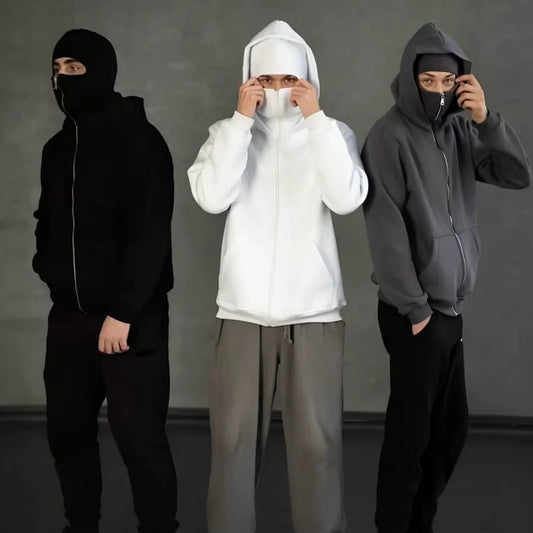 HOODIE NINJA CON BALACLAVA