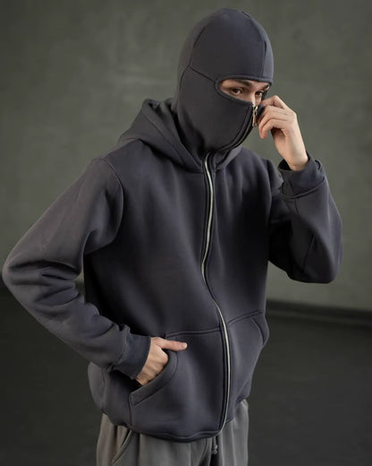 HOODIE NINJA CON BALACLAVA