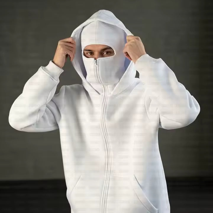 HOODIE NINJA CON BALACLAVA