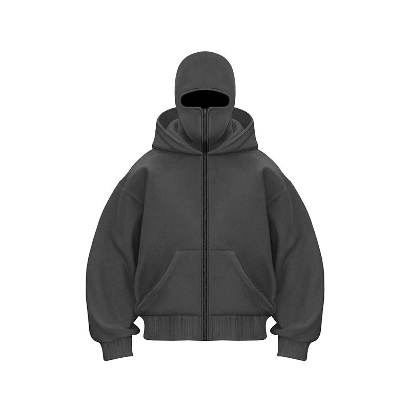 HOODIE NINJA CON BALACLAVA